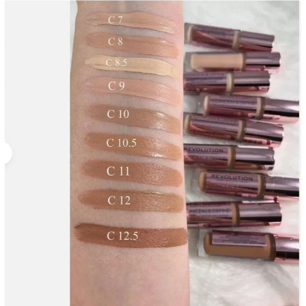 Revolution Conceal Define Infinite Longwear Full-Coverage Concealer C12 16-Hr